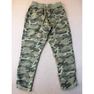 Maurices Women’s Weekender Pull-On Pants Green Camo Size 2